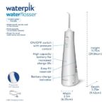 Іригатор Waterpik WF-20 White Cordless Pulse 3100 - Зображення 6