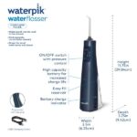 Іригатор Waterpik WF-20 Blue Cordless Pulse 3100 - Зображення 6