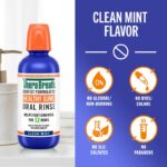 Ополіскувач для ротової порожнини TheraBreath Healthy Gums з додаванням CPC - Clean Mint, 473 мл - Зображення 4
