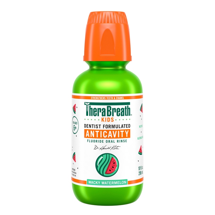 Medium_PNG-TheraBreath_Kids_Wate Дитячий ополіскувач ротової порожнини проти карієсу TheraBreath - Wacky Watermelon - Зображення 1