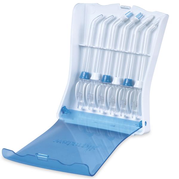 waterpik-tip-storage-case-6-tips-included-ts-100e. Футляр для зберігання насадок для іригаторів Waterpik – з 6 насадками - Зображення 1