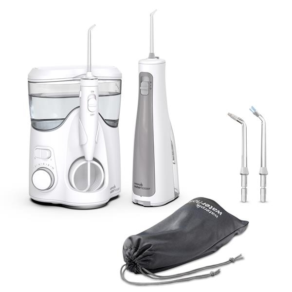 waterpik-ultra-plus-wp-150-cordl Набір іригаторів Waterpik Ultra Plus and Cordless Freedom (WP-150-WF-03) - Зображення 1